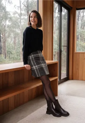 Check Skirt
