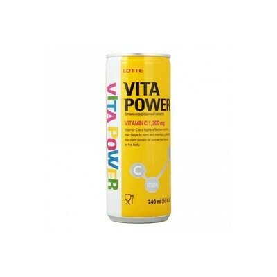 Напиток витаминизированный «Vita Power» газированный, ЖБ, по 30 шт. по 0,24 л