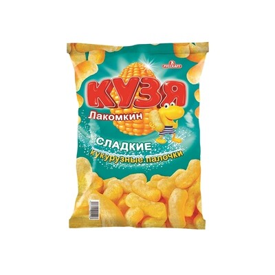 Кузя Лакомкин «Кукурузные палочки с сахарной пудрой» 30шт 38г