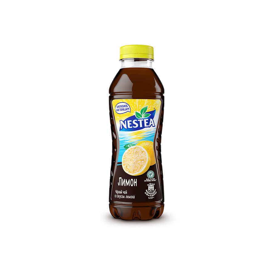 Нести «Черный чай со вкусом лимона» ПЭТ 6шт. по 0.5 л