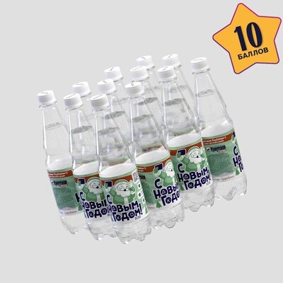 Упаковка минеральной лечебно-столовой воды «Иркутская», ПЭТ, 12шт. по 0,6 л