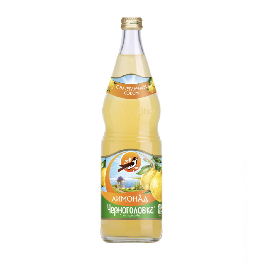 Напиток «Лимонад» 1 л., ст/бут. 6 шт (Напитки из Черноголовки)