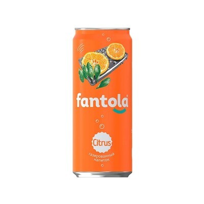 Напиток "Fantola" цитрус 0,33 л., ж/б. 12шт