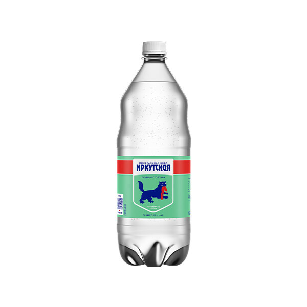 Минеральная лечебно-столовая вода «Иркутская», ПЭТ, 6 шт. по 1,25 л