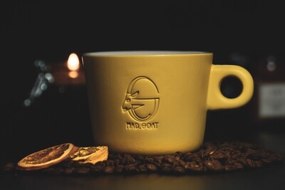 Latte cup (yellow)
