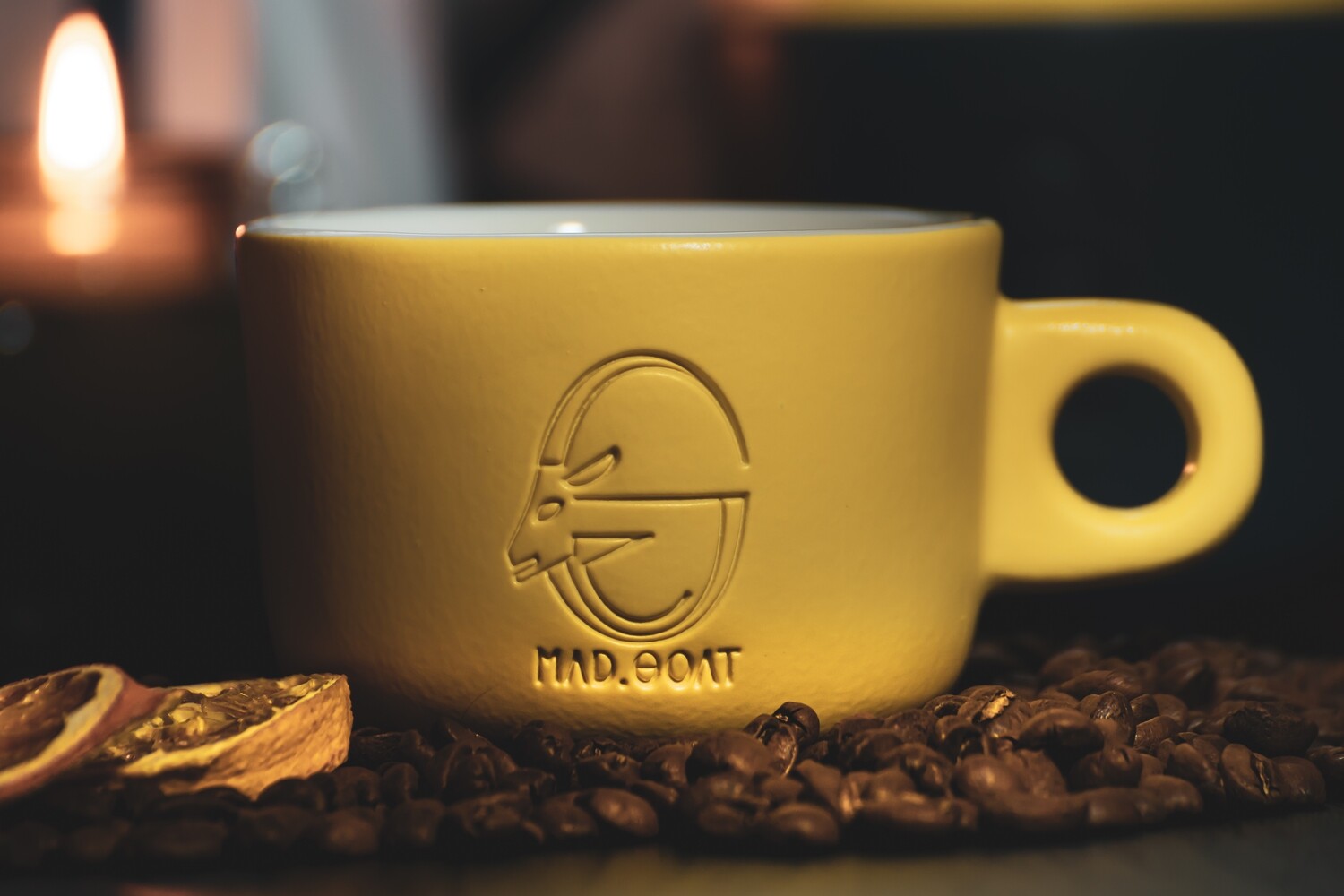 Cappuccino cup (yellow)