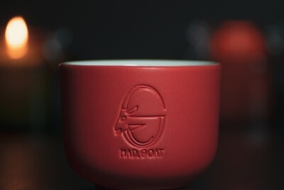 Cappuccino cup (red)
