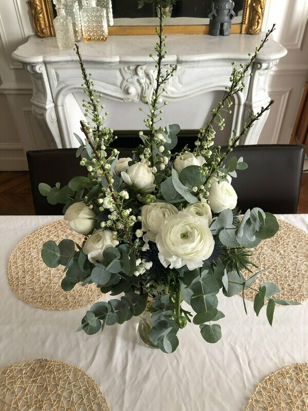 Bouquet de la semaine ton blanc