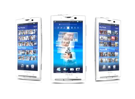 SE Xperia X10 White Unlocked Brand New + Free Slim Bluetooth Headset Gift