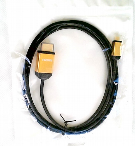 Mircro HDMI- HDMI 19Pin Cable,Support Ethernt,HD TV/Xbox 360/PS3 etc,Length 5 Feet (Gold Plated)