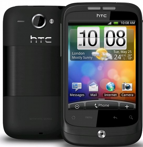 HTC A3333 Wildfire Black (Unlocked Quadband Android) GSM Brand New
