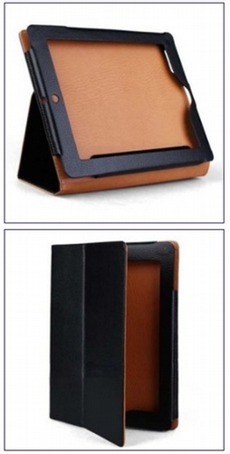 Ipad2 Leather Case with Stand Function Black Brand New