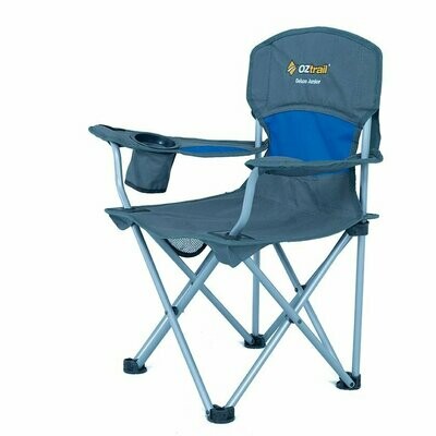 Oztrail Junior Deluxe Armchair, Color: Blue