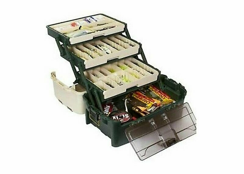 Plano hybrid hip tray tackle box with draws