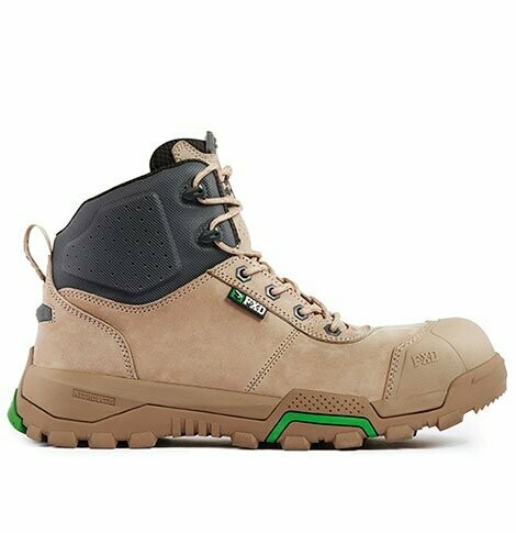 FXD WB-2 Zip Sided Safety Boot, Colour: Stone