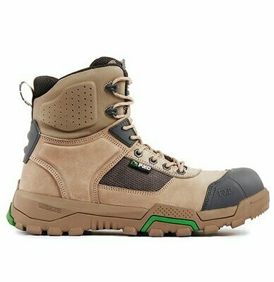 FXD WB-1 Hi-Leg Zip Sided Safety Boot, Colour: Stone