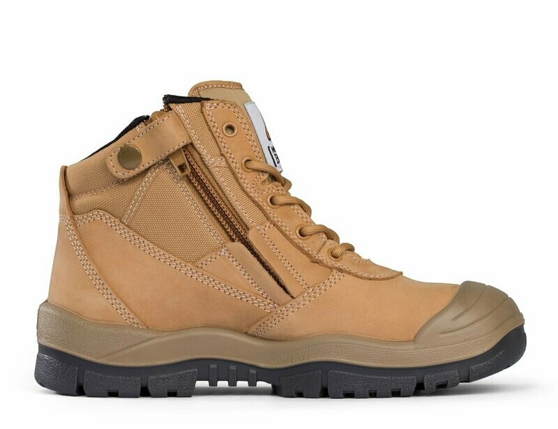 Mongrel Zip Sided Safety Boot with Scuff Cap