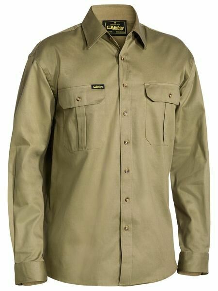 Bisley Original Cotton Drill Shirt Long Sleeve