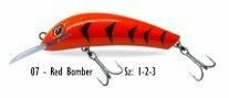 Stump Jumper Size 1 105mm Lure, Colour: Red Bomber