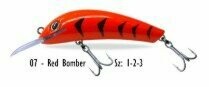 Stump Jumper Size 3 55mm Lure, Colour: Red Bomber