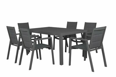 Matzo Aluminium Dining Table