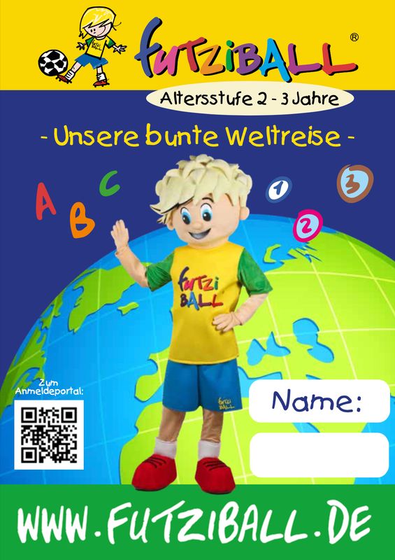 Futziball Sammel-Stickeralbum (Kita-Angebot: 2,00€/Stk.)