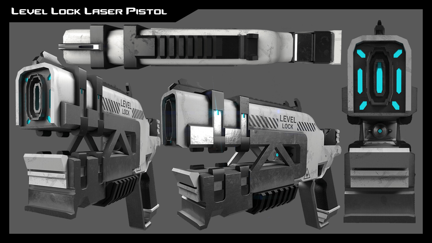 Level Lock Energy Pistol