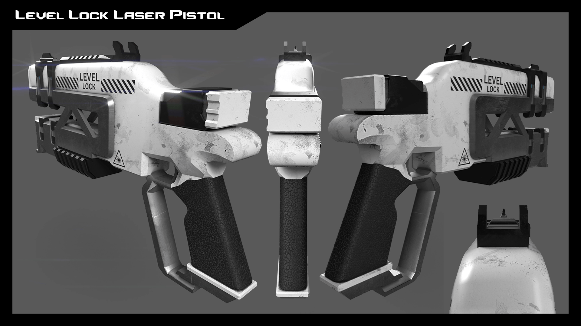 Level Lock Energy Pistol