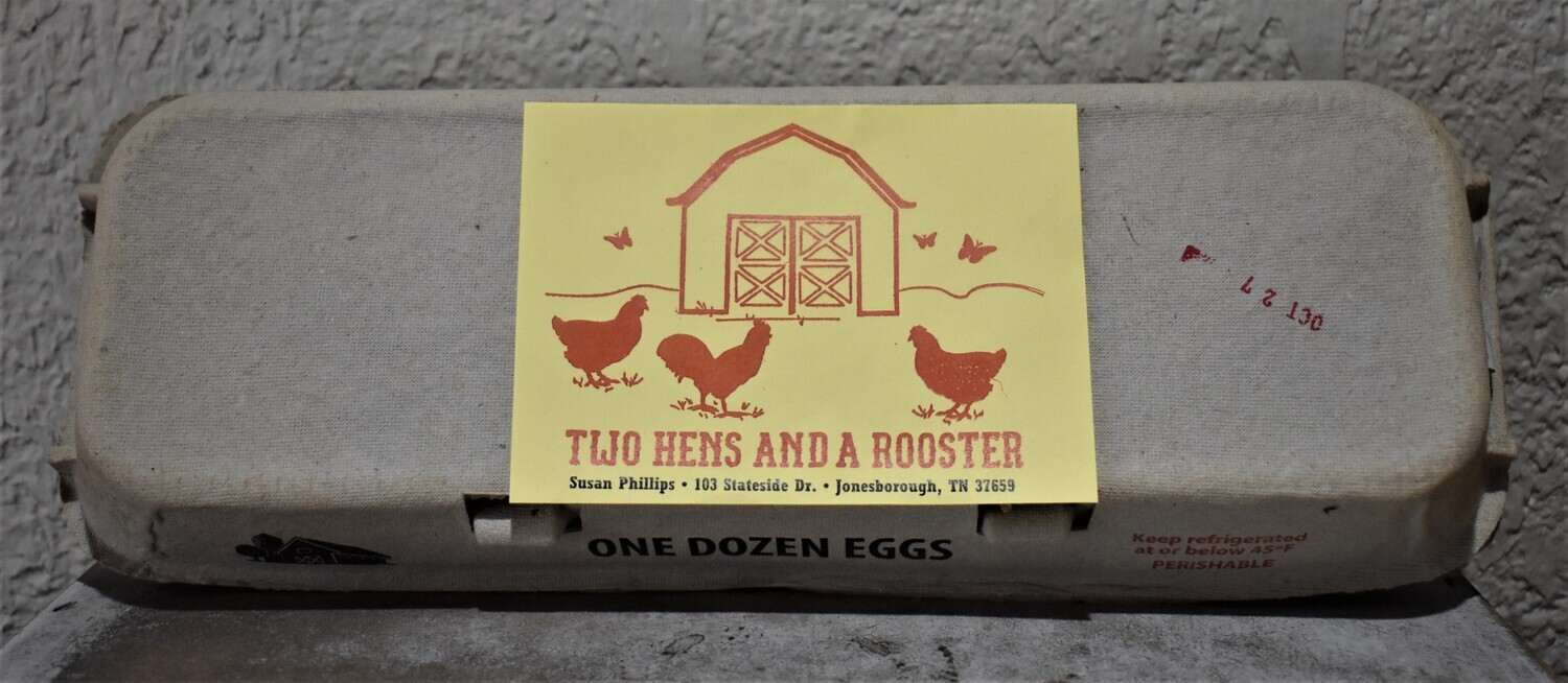 Eggs - Dozen - 2 Hens