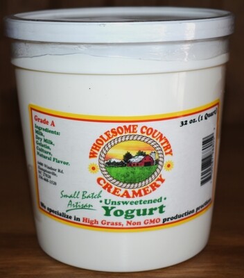 Yogurt - Unsweetened/Plain 32 oz - WCC