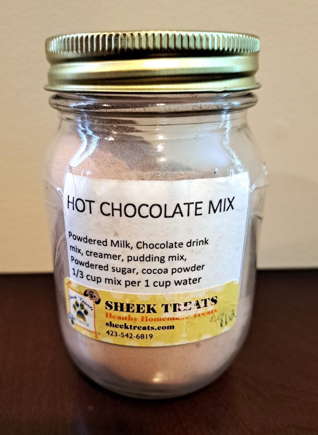 Hot Chocolate Mix Pint -  Sheek Treats