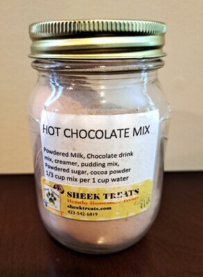 Hot Chocolate Mix Pint -  Sheek Treats