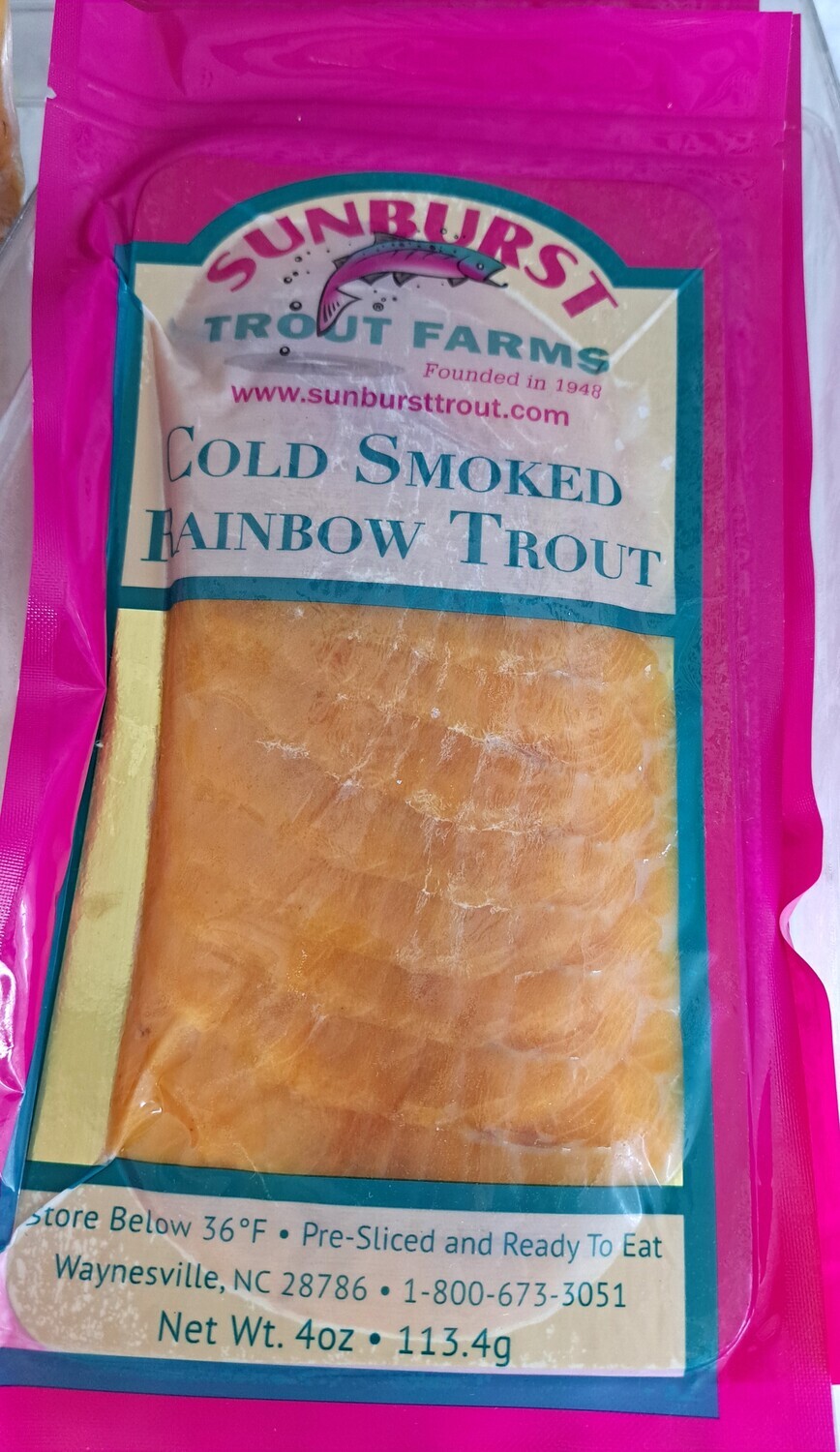 Trout - Cold Smoked - 4 oz - ST