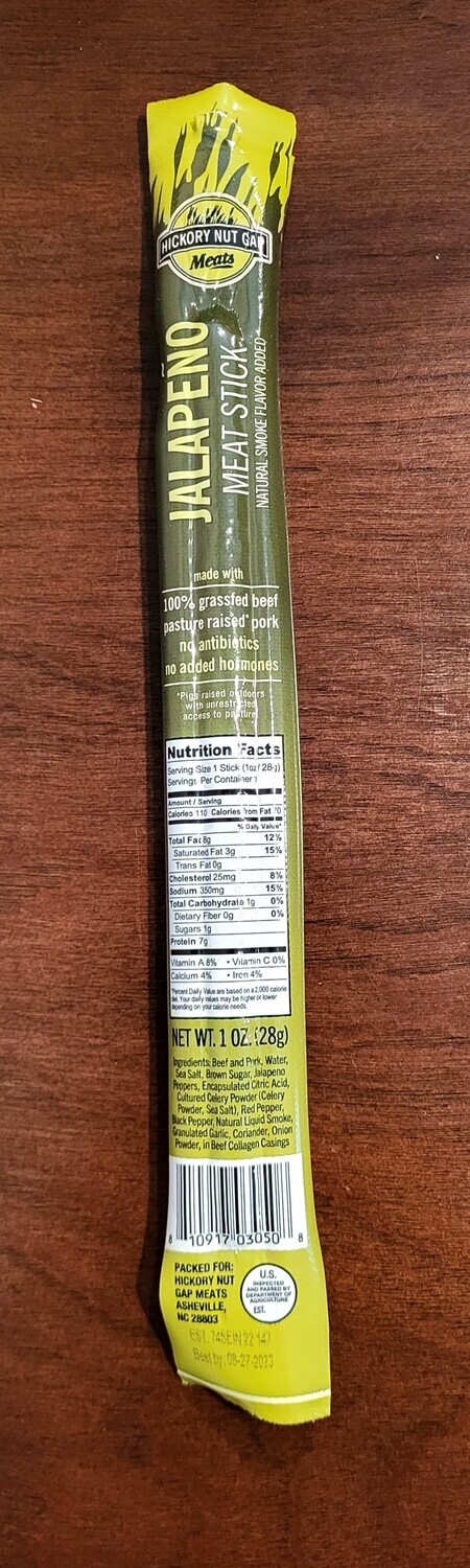 Meat Sticks - Jalapeno - HNGF