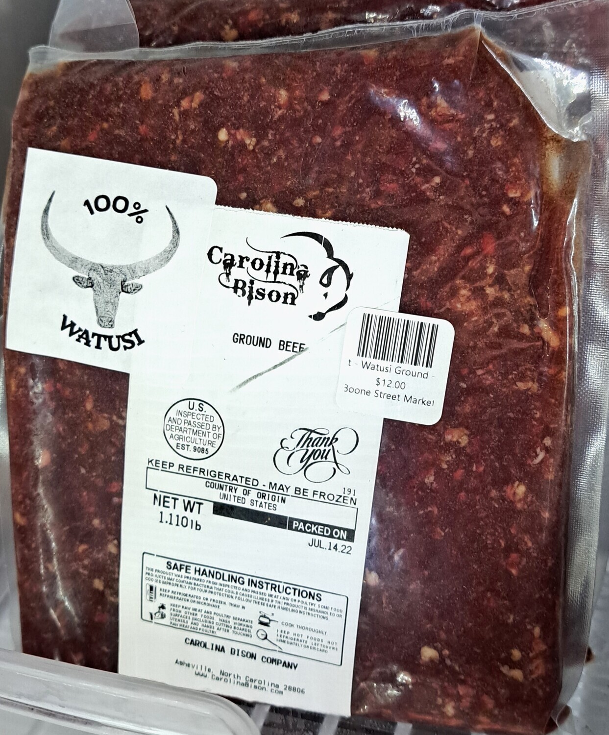 Meat - Watusi Ground - DRK