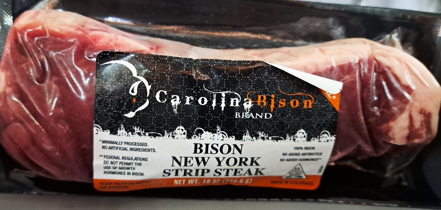 Meat - Bison NY Strip - DRK