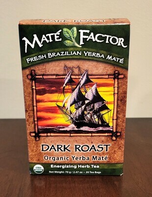 Tea - Dark Roast - Box - Mate Factor