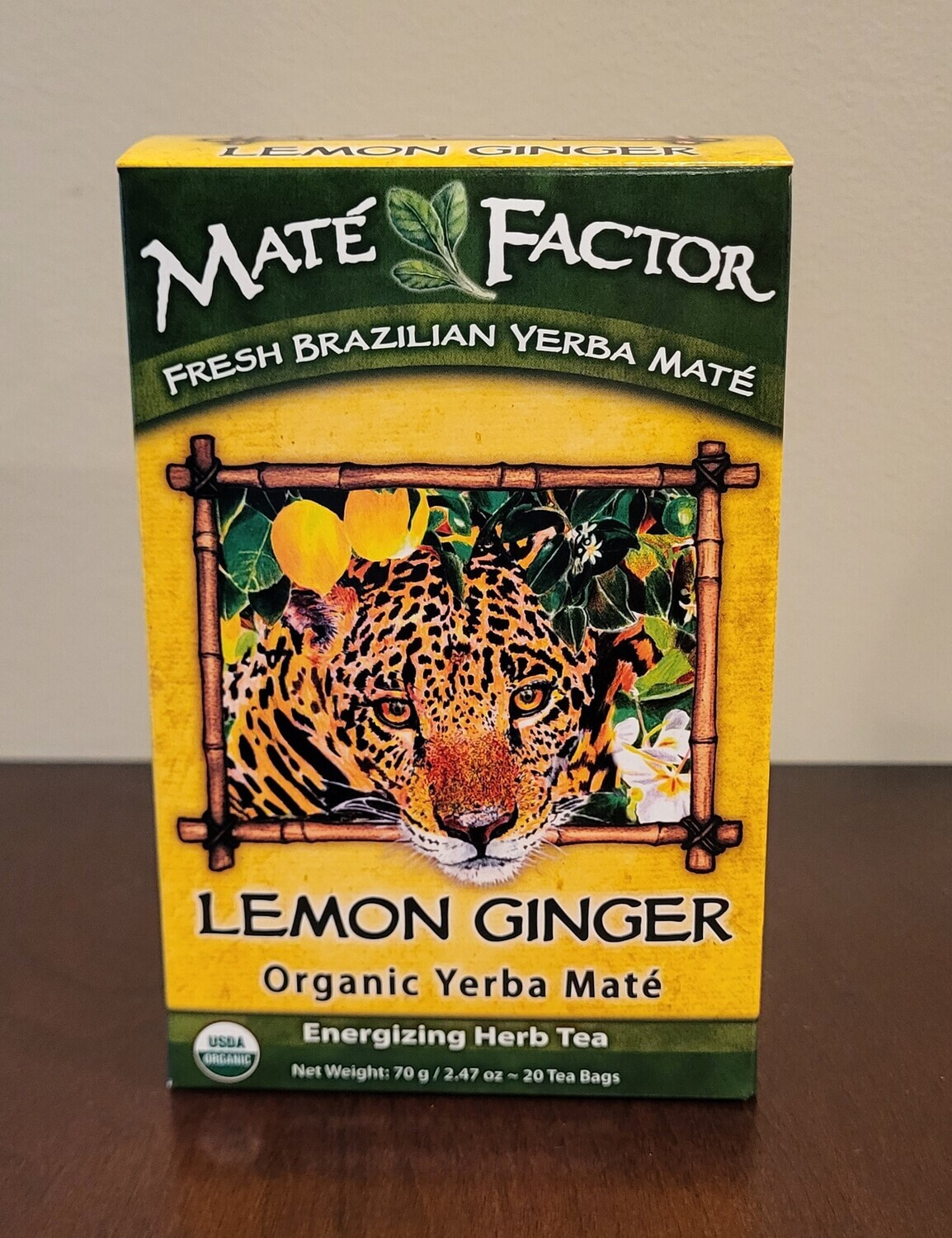 Tea - Lemon Ginger - Box - Mate Factor