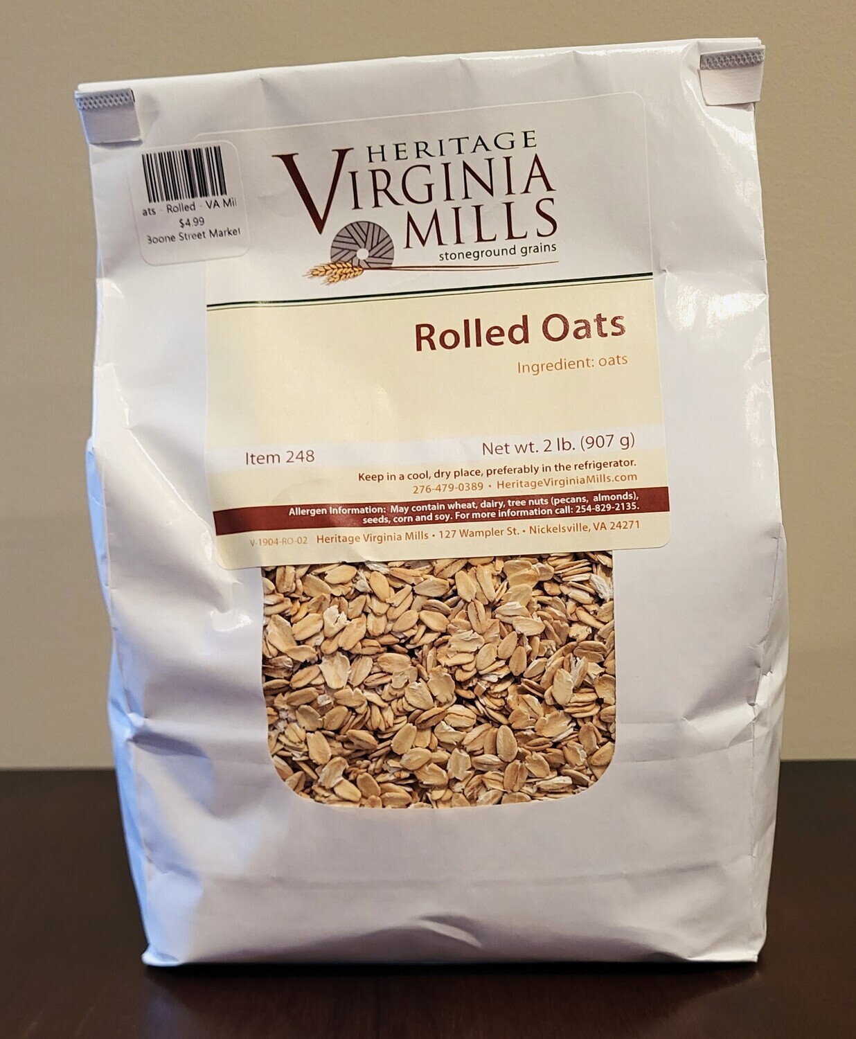 Oats - Rolled - VA Mills