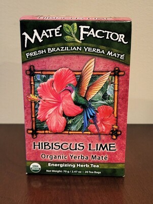 Tea - Hibiscus Lime - Box - Mate Factor