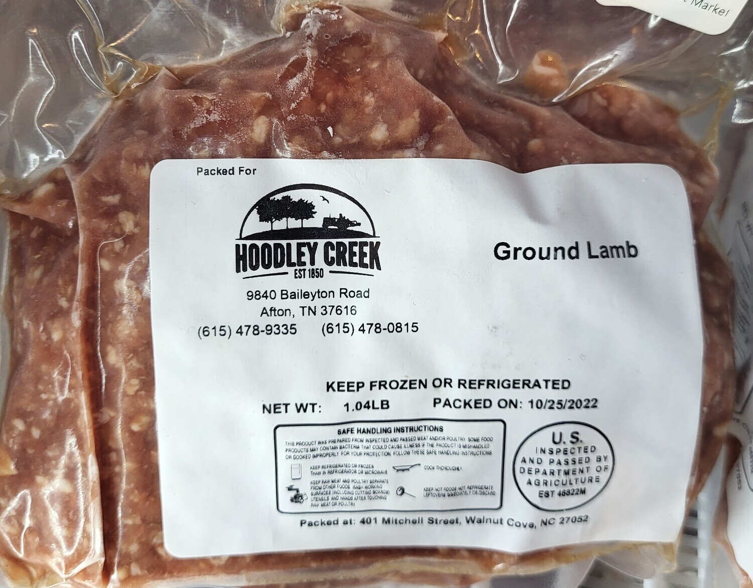 Lamb - Ground - HCF