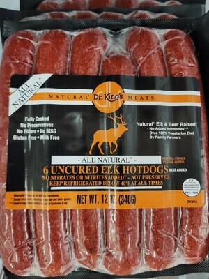 Meat - Elk Hot Dog - DRK