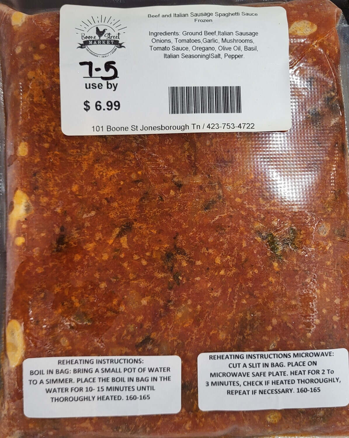 GrabnGo - Spaghetti Sauce Frozen - BSM