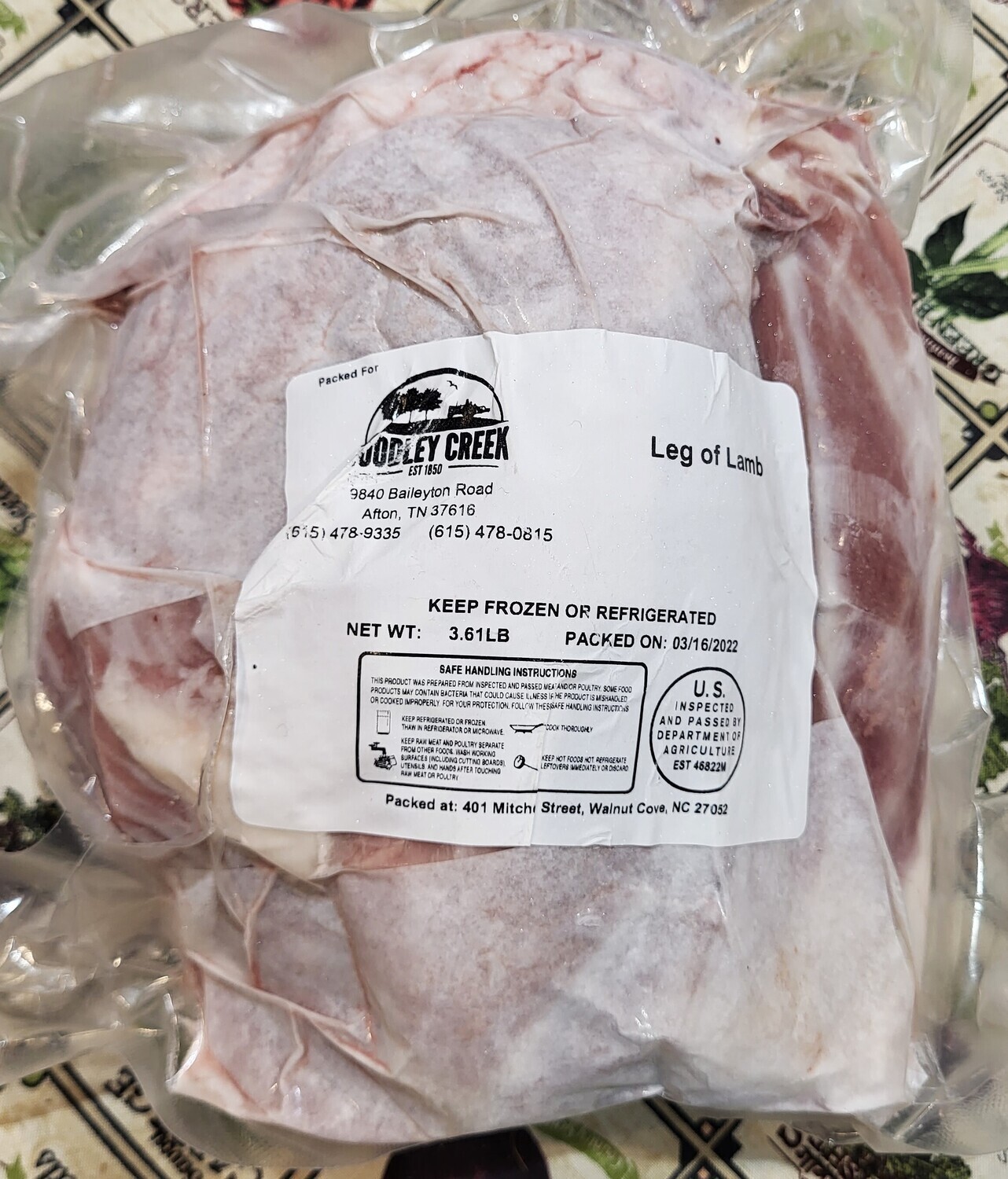Lamb - Leg - HCF
