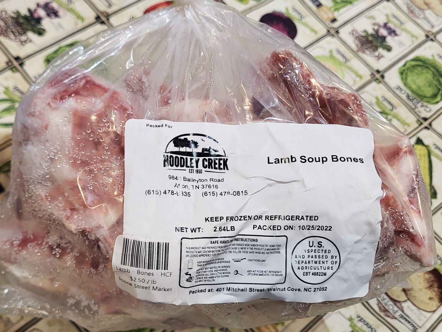 Lamb - Bones - HCF