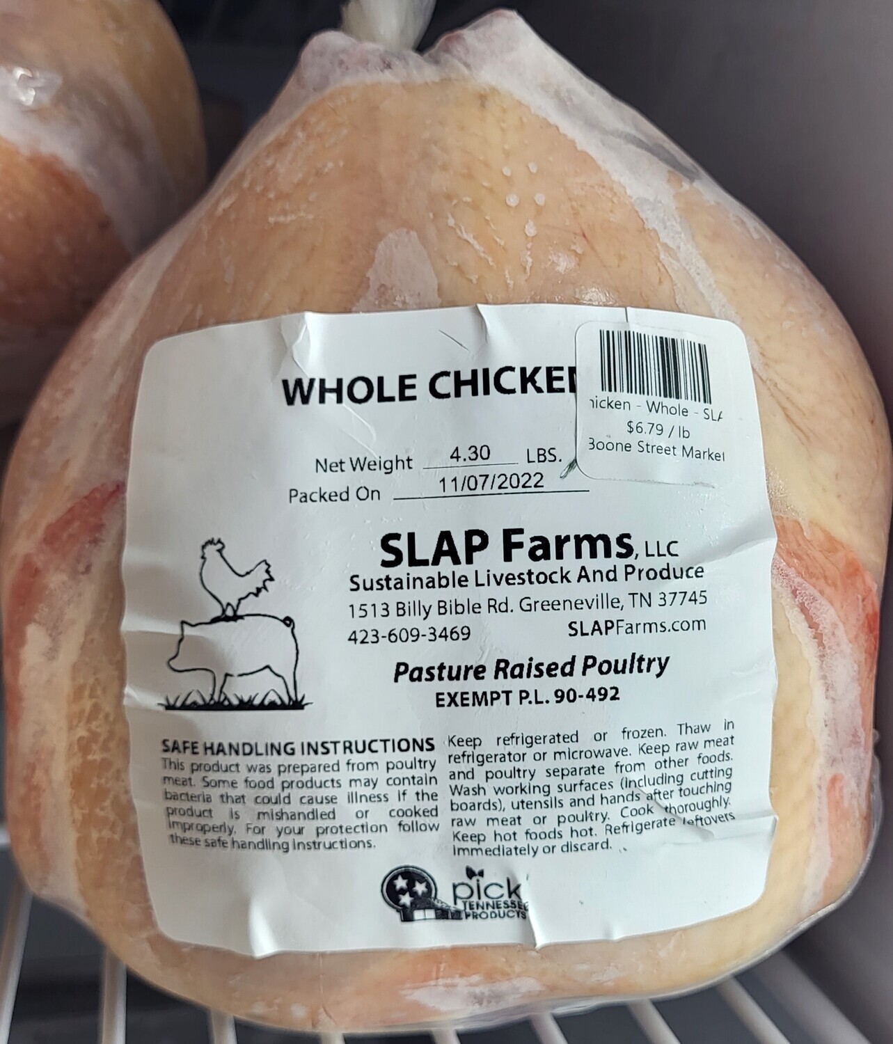 Chicken - Whole - SLAP 
