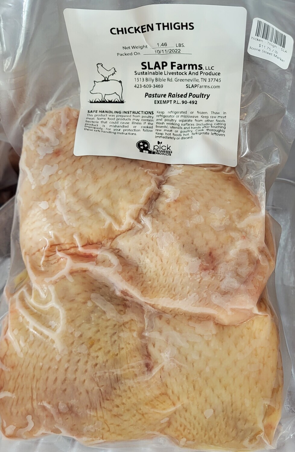 Chicken - Thighs - SLAP