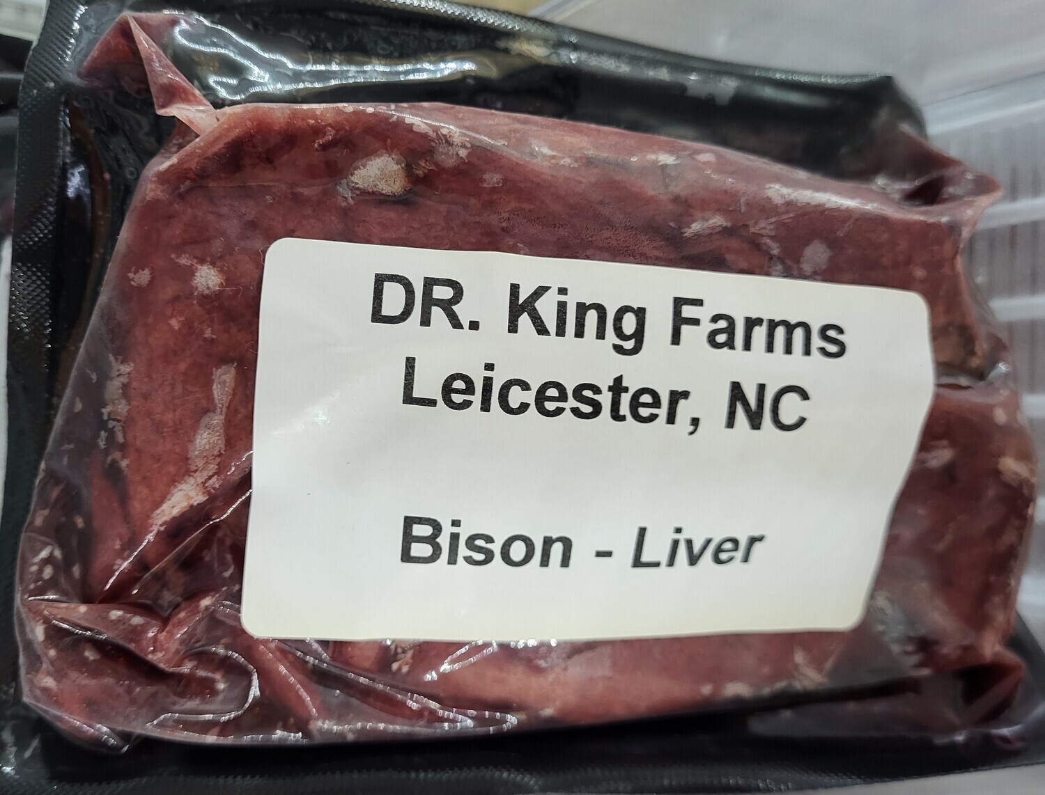 Meat - Bison Liver - DRK
