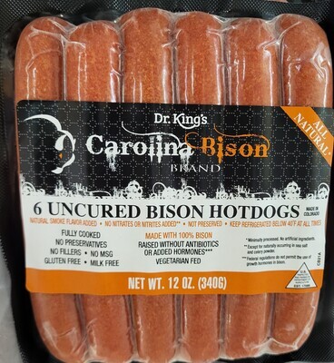 Meat - Bison Hot Dog  - DRK