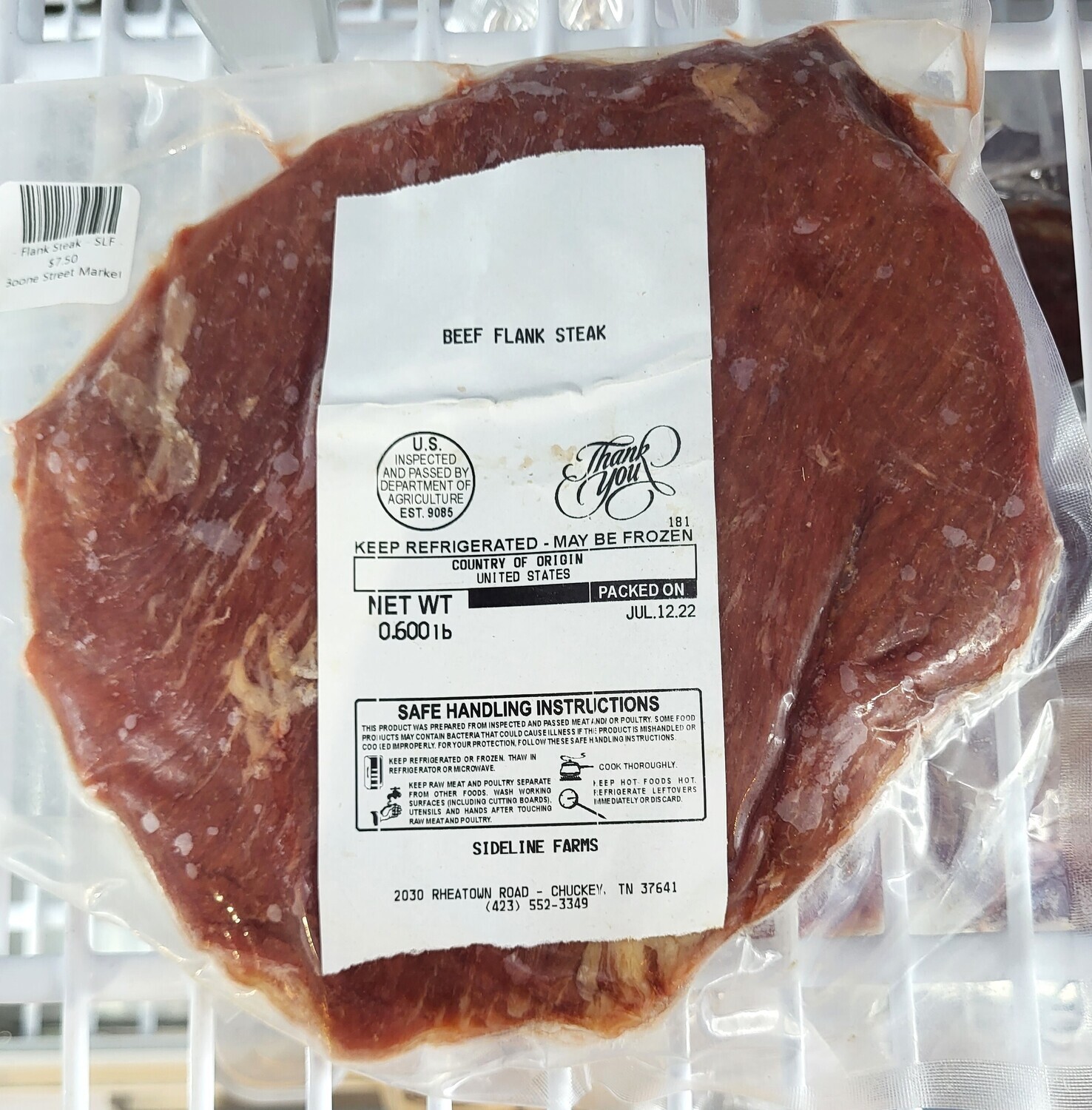 Beef - Flank Steak - SLF